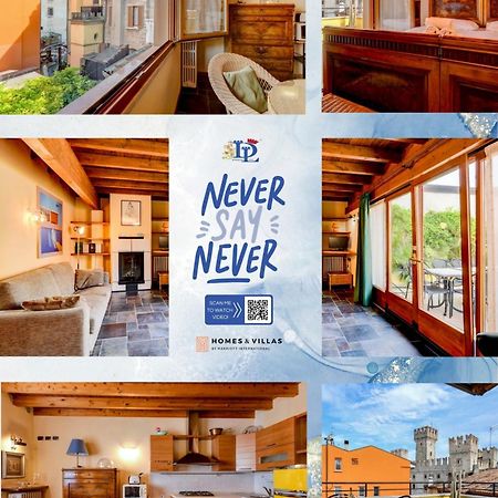 Desenzanoloft Official Partner Marriott Homes & Villas -Penthouse Never Say Never Sirmione Castle View Экстерьер фото