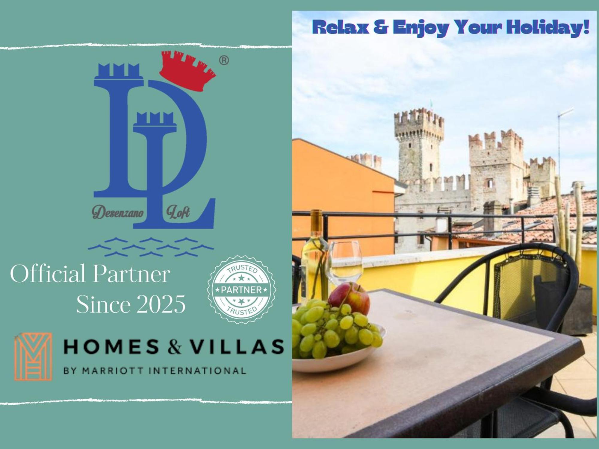 Desenzanoloft Official Partner Marriott Homes & Villas -Penthouse Never Say Never Sirmione Castle View Экстерьер фото